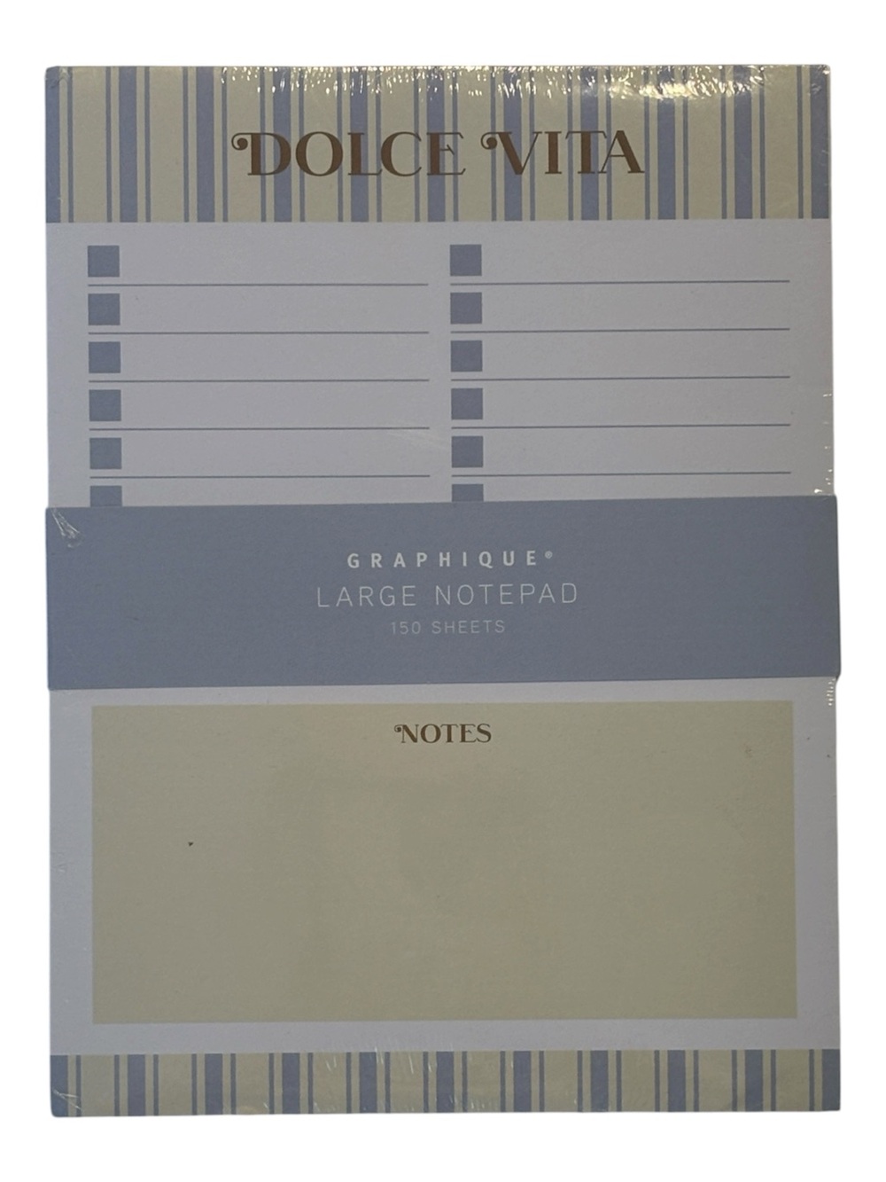 Graphique de France Dolce Vita Large Notepad 150 Sheets